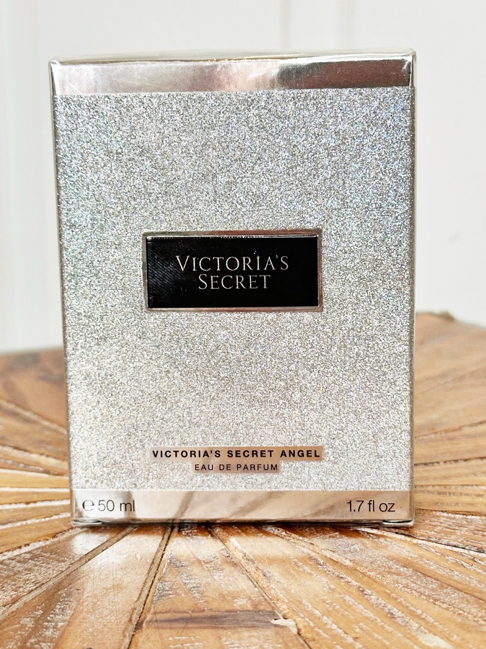 NWT Victoria’s Secret Angel Eau de Parfum - Silver Glitter Box 50 ml / 1.7 fl oz